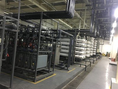 Šiluminės elektrinės druskos vandens gėlinimo mašina